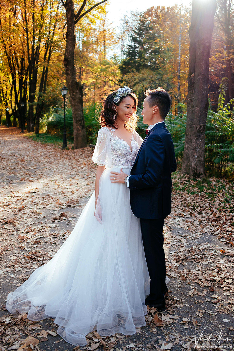 Foto trash the dress nuntă Gura Humorului, Bucovina